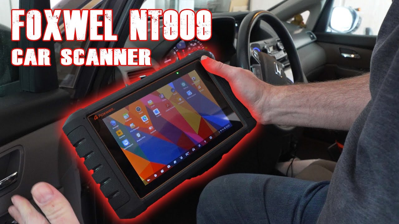 FOXWELL Bluetooth NT909 Bi-Directional Scan Tool ECU Coding
