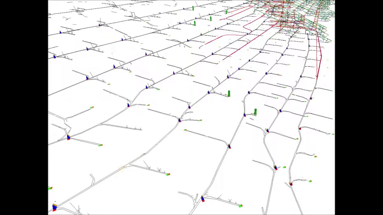 Simulation of Conventional Mining in Simio