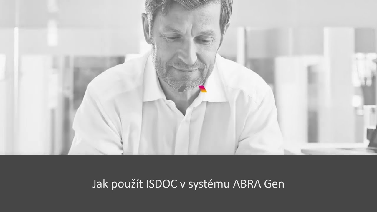 Jak použít ISDOC v systému ABRA Gen