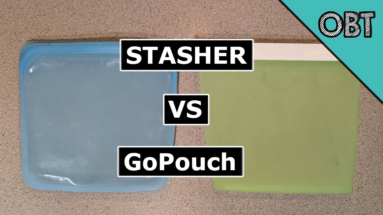 Stasher vs GoPouch - In Search of the Best Reusable Food Storage bag for Travel