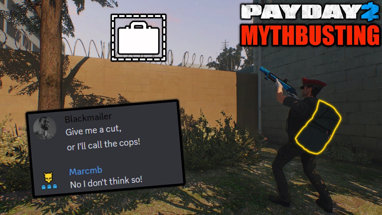 Перехитрить шантажиста | Разрушение мифов о PAYDAY2