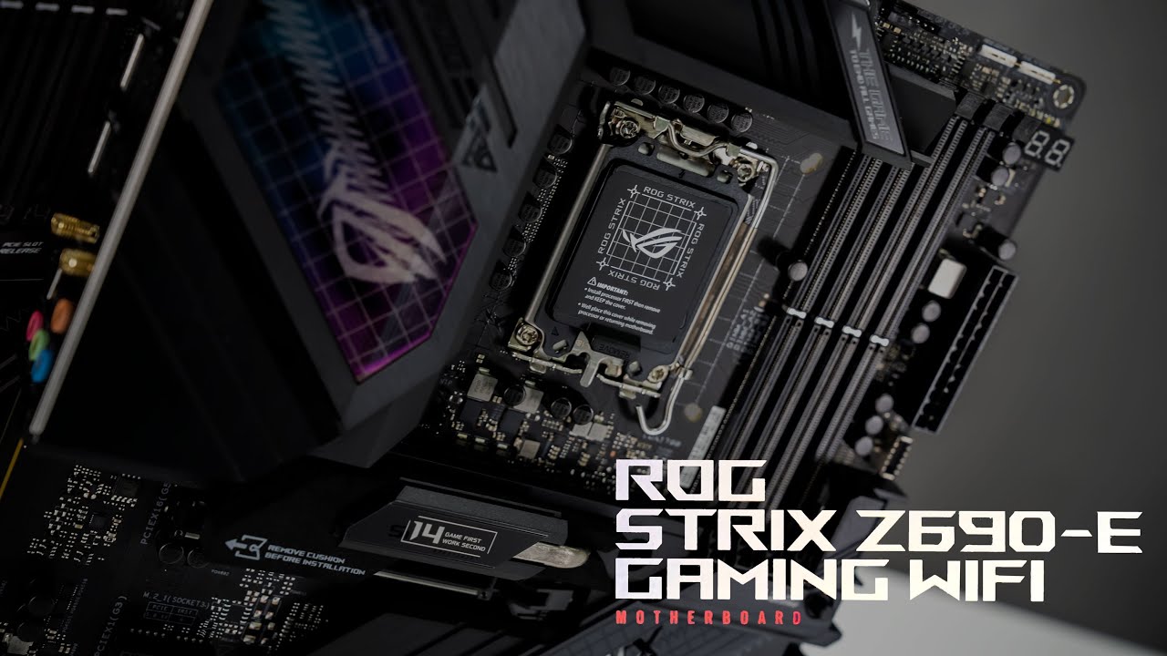 Unboxing Asus ROG Strix Z690 E-Gaming