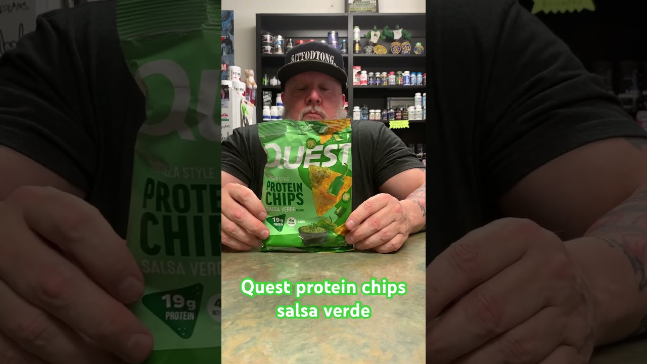 Протеиновые чипсы Quest со вкусом сальса верде. #шорты #еда #чипсы #протеиновыечипсы