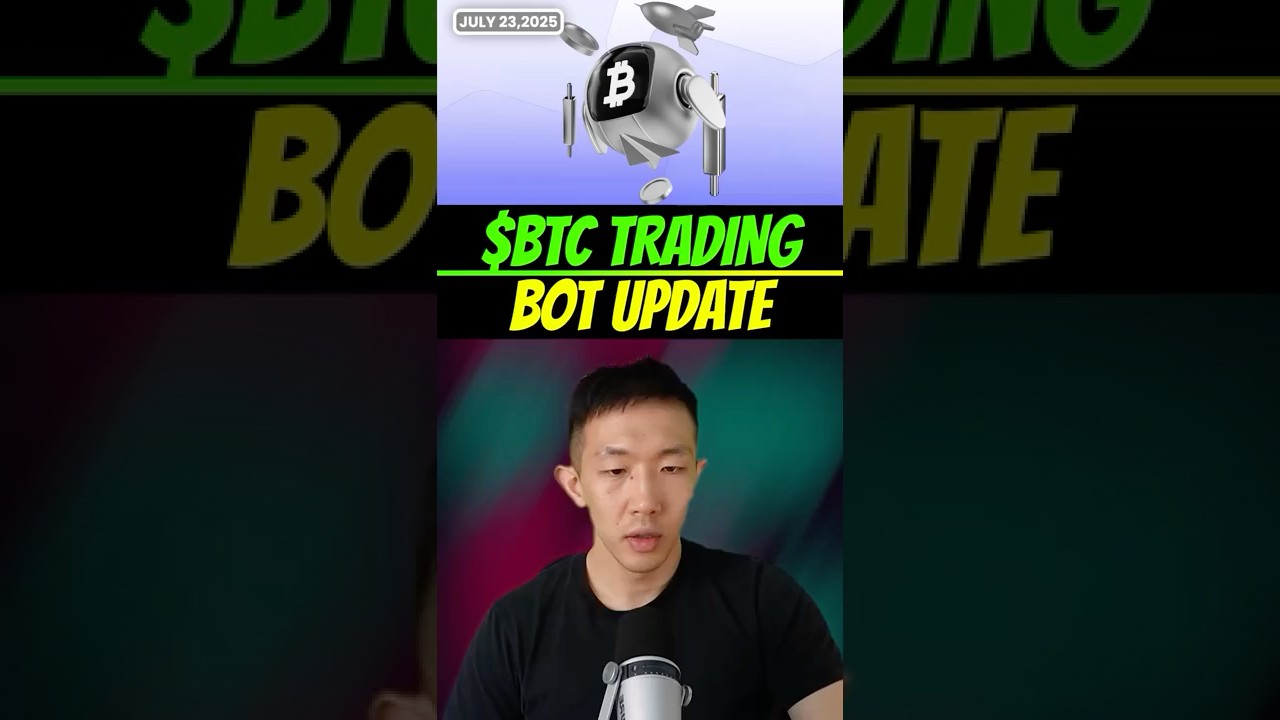 This is my Bitcoin trading bot update! #cryptotrading #crypto #cryptoinvesting #tradingbot