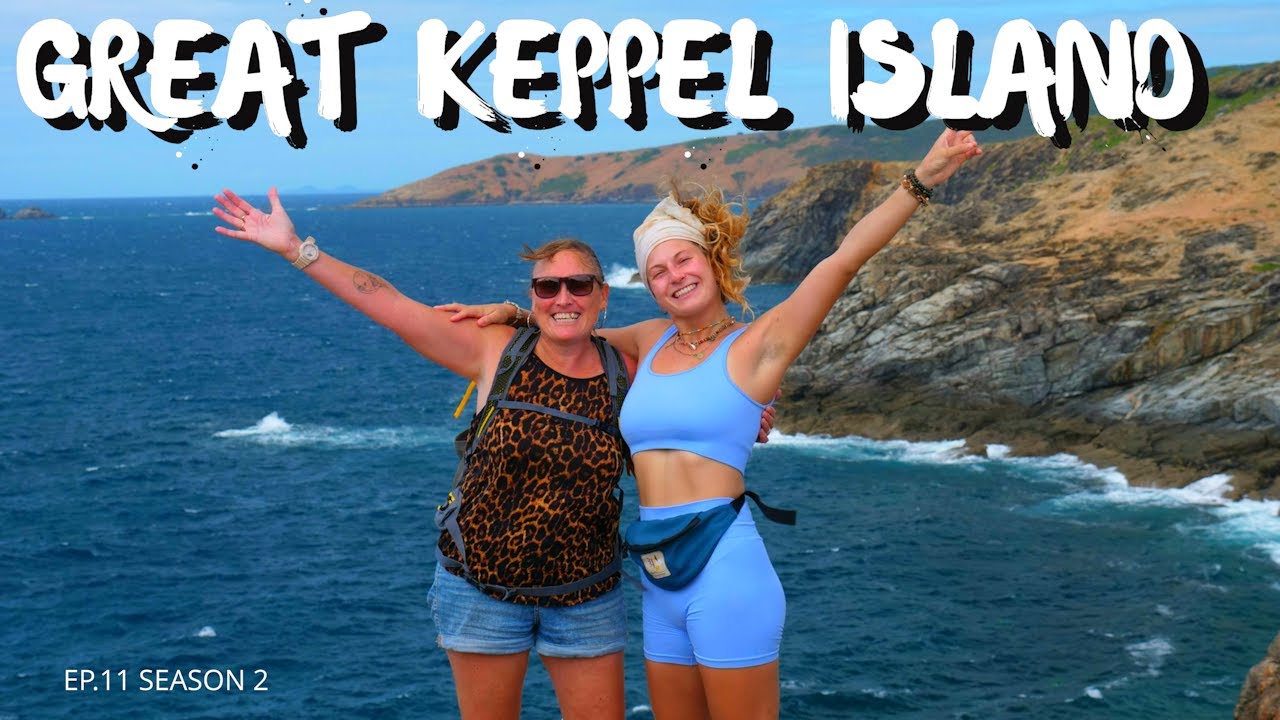 Voyaging to Great Keppel Island, hiking & exploring the island #travel #travelvlog
