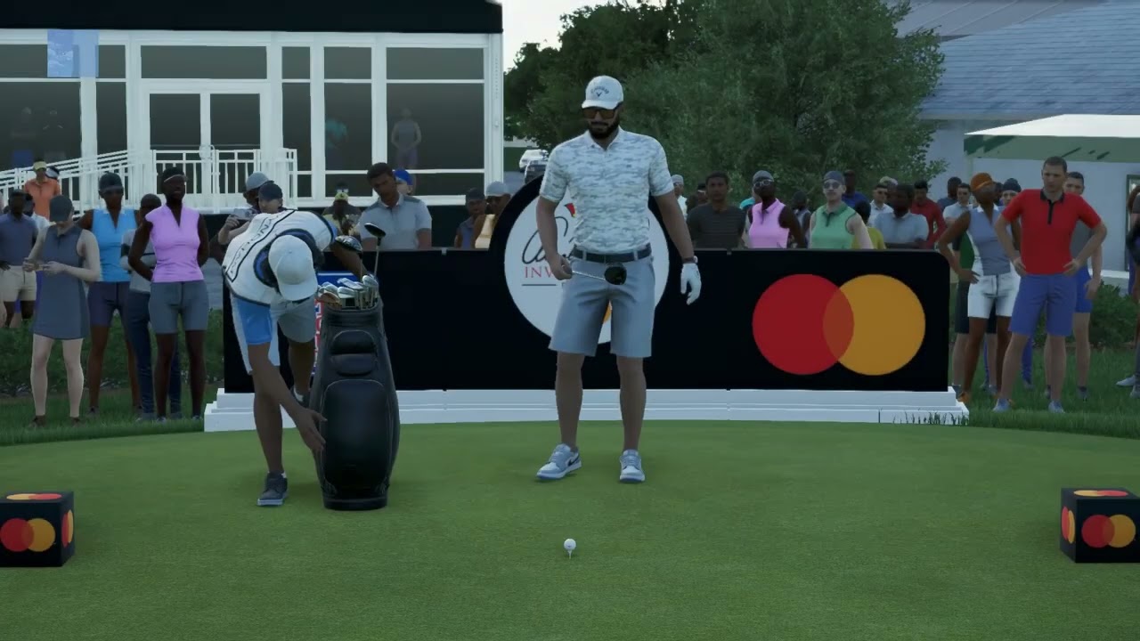 Arnold Palmer Round 3 minus hole 1 par