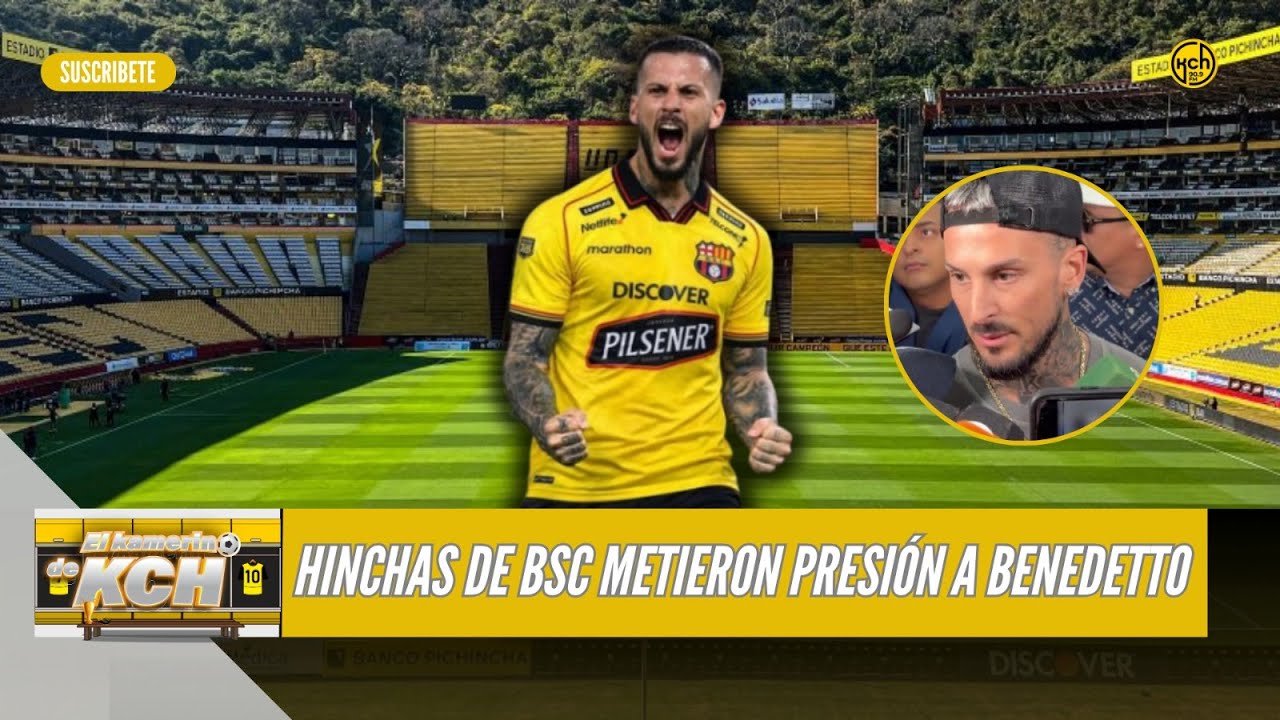🔴HINCHAS DE BSC METIERON PRESIÓN A BENEDETTO EN SU ARRIBO l EL KAMERINO DE KCH l 29-01-2026