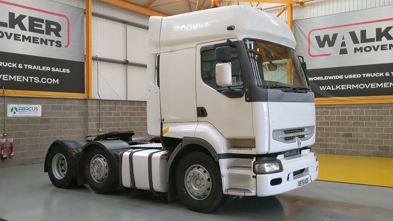 New In Stocklist For Sale: RENAULT PREMIUM PRIVILEGE 6X2 TRACTOR UNIT – 2000 – X975 ACB