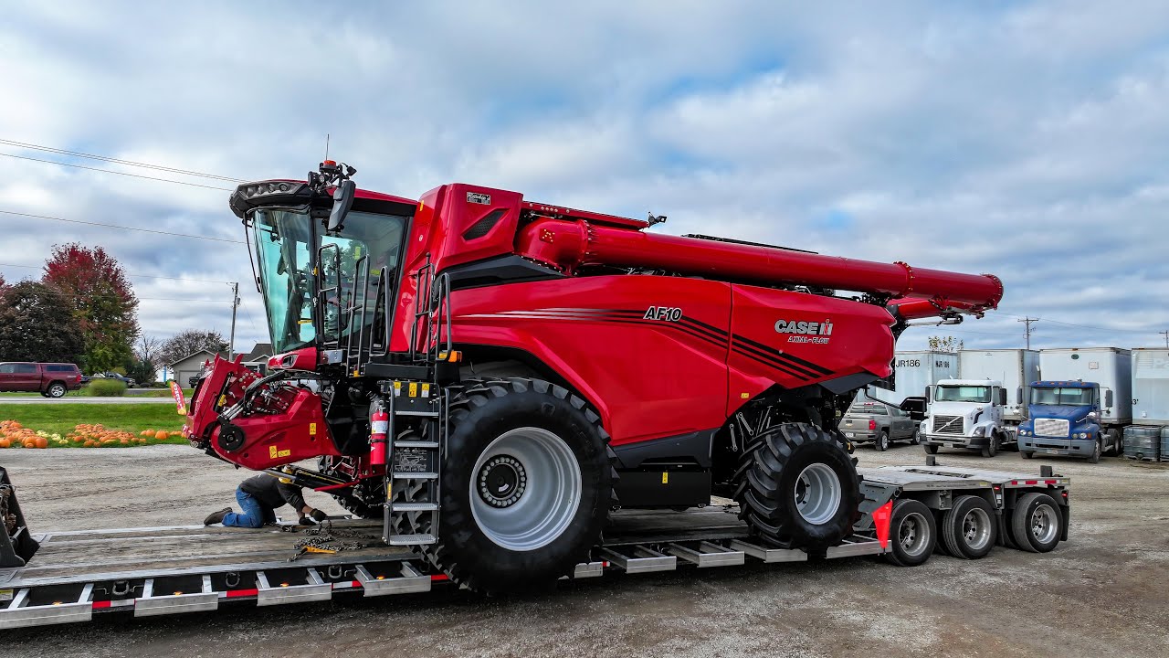 New Case IH AF10 Combine | First AF10 Sold In Wisconsin
