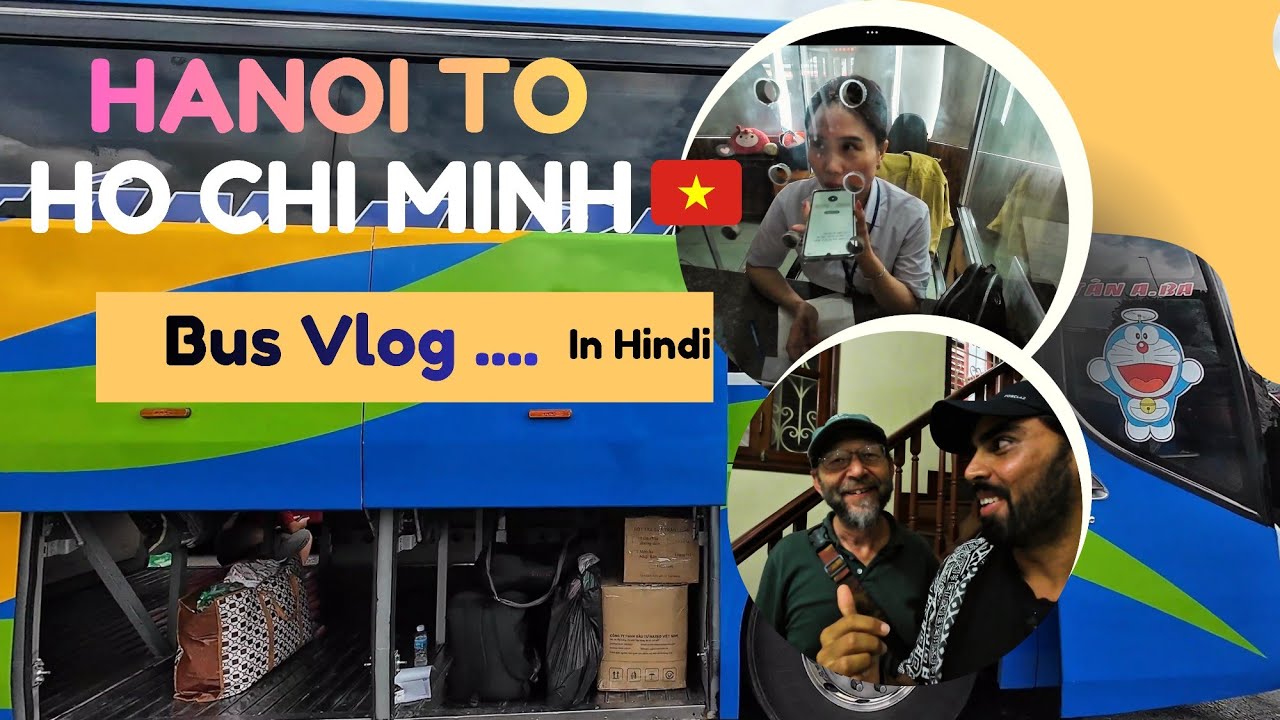 32 Hours in a Vietnam Sleeper Bus 😵‍💫 | Hanoi to Ho Chi Minh City 🇻🇳