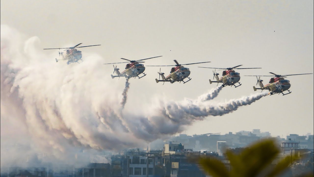 Jaipur Airshow Rehearsals at Jaipur International Airport