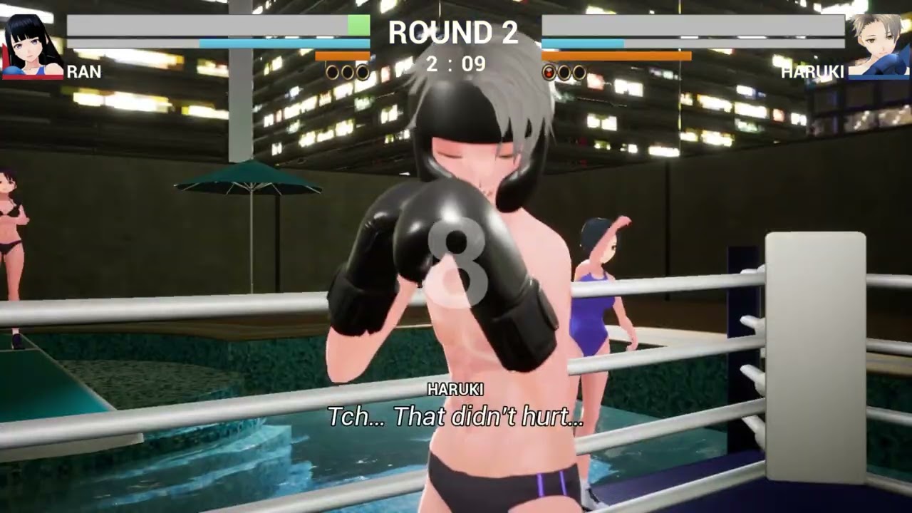 guiltyloving boxing ran vs haruki