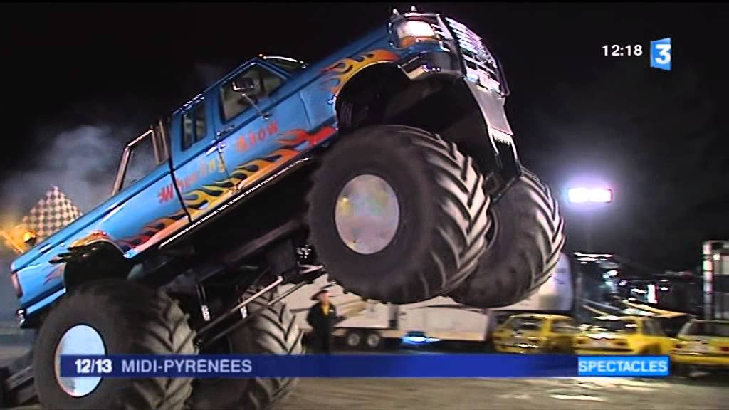 Reportage France 3 Télévision Sur Motor Show Cascadeurs