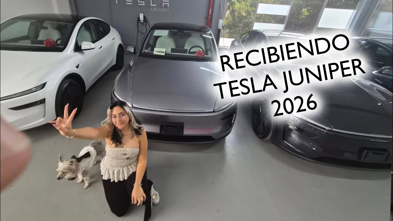 Recibiendo mi Tesla juniper