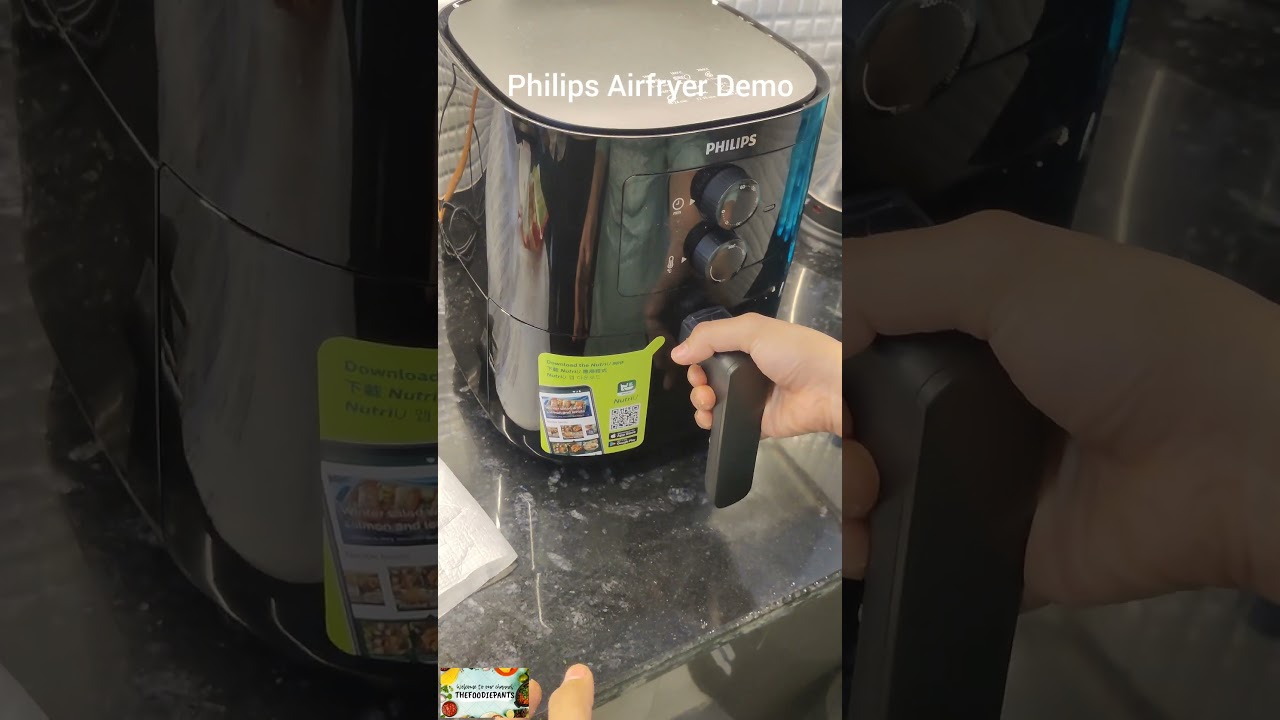 Philips Airfryer Demo| Roast, Bake, Reheat |Upto 90% less fat #amazon #philips #ytshorts