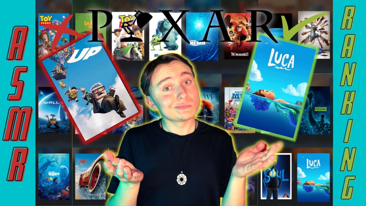 ASMR Pixar Ranking (26 Films, w/ Lightyear)