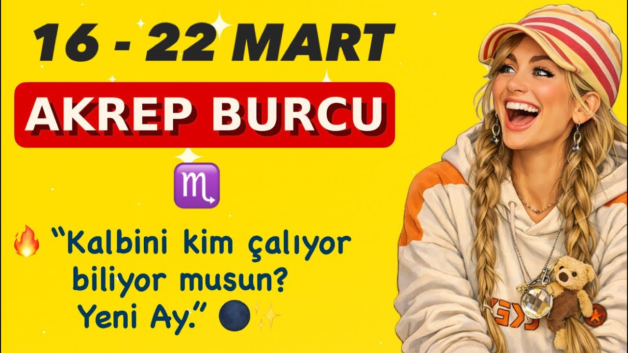 AKREP Burcu ♏️ | 16 - 22 Mart 2026 Haftalık Burç Yorumları | 🌑 New Moon – March 19