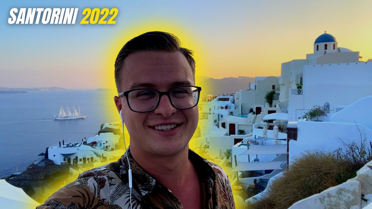 POLECIAŁEM ZA DARMO NA SANTORINI! | GRECJA 2022
