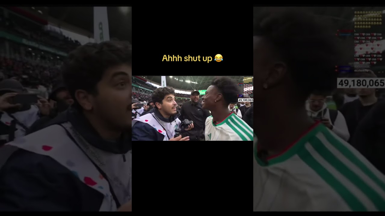 iShowSpeed Pelted By Water Bottles in Algeria 😳