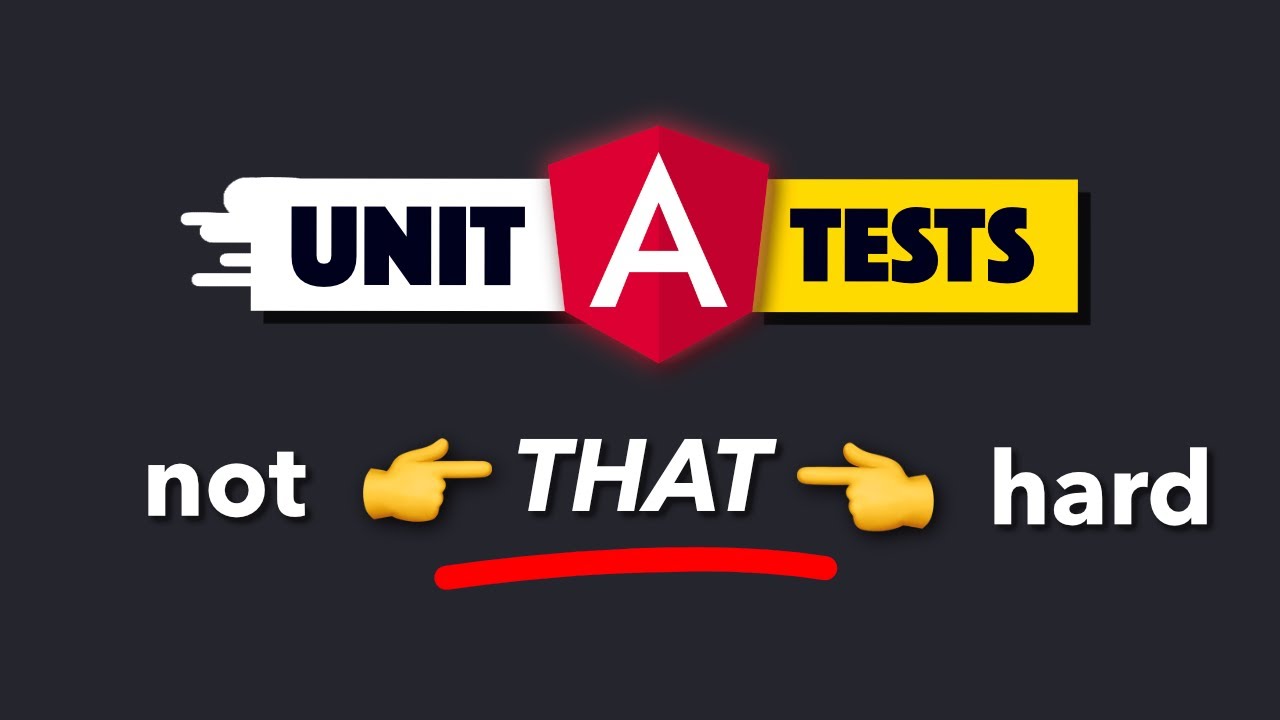 Держу пари, что после этого видео вы сможете написать Angular UNIT TEST.