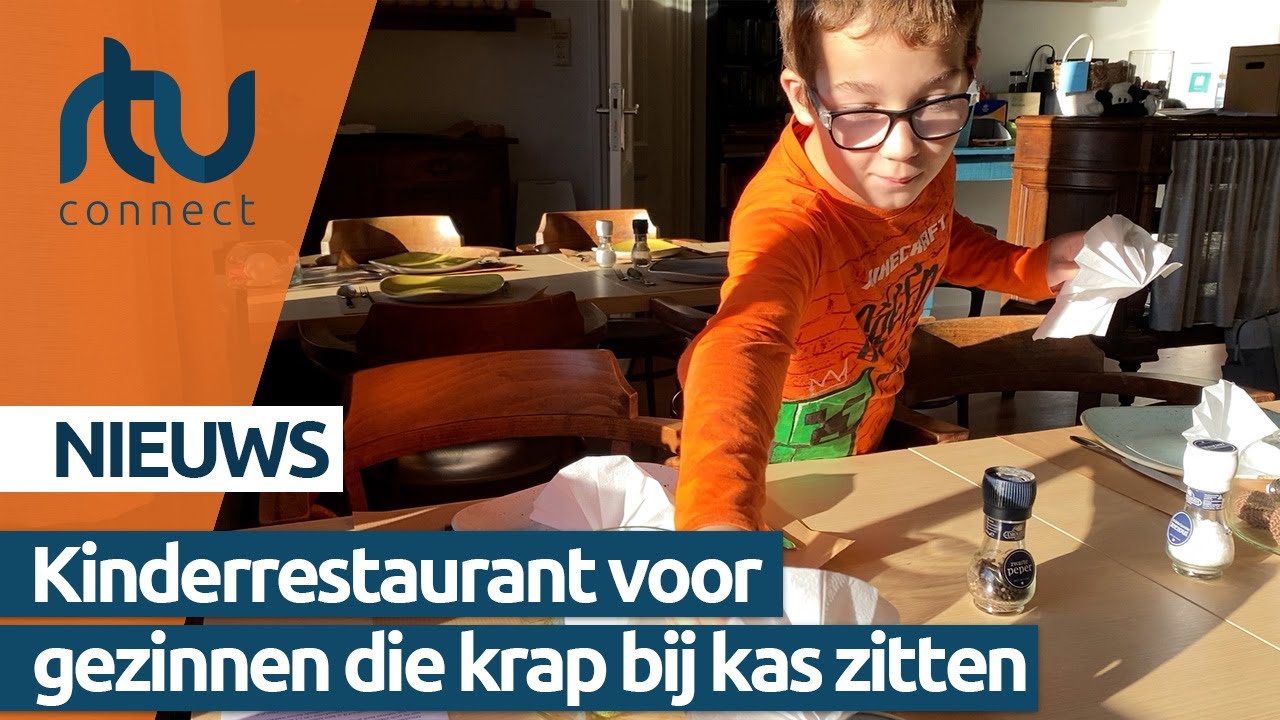 Kinderrestaurant voor gezinnen die krap bij kas zitten
