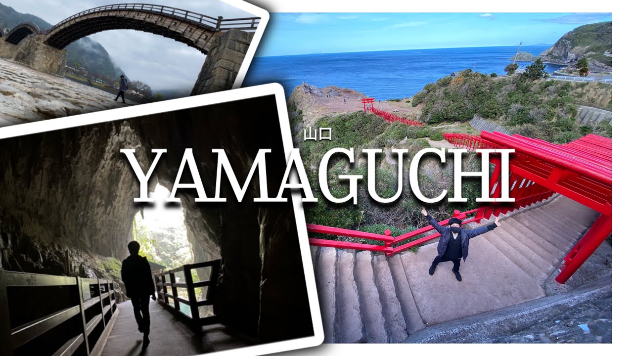 Chugoku | Yamaguchi Tour: Kintaikyo Bridge, Akiyoshido Cave, Motonosumi Shrine, & HITCHHIKING?