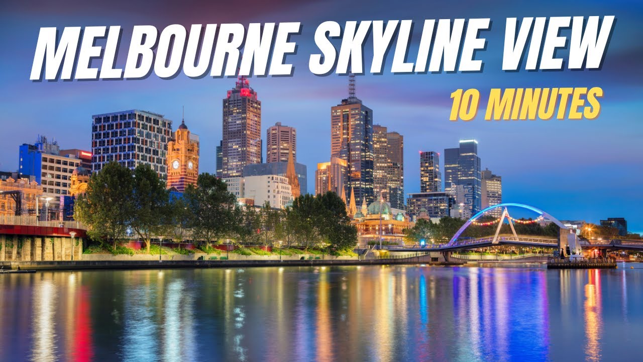 Melbourne Drone Footage 10 Minutes | Melbourne Aerial View
