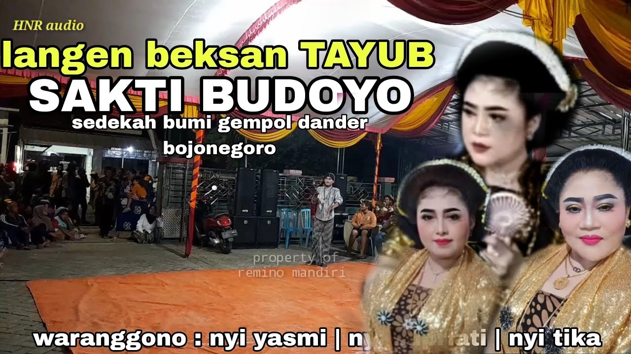 langen beksan tayub SAKTI BUDOYO TERBARU 2024 TAYUB BOJONEGORO JAWA TIMUR #HNRaudio