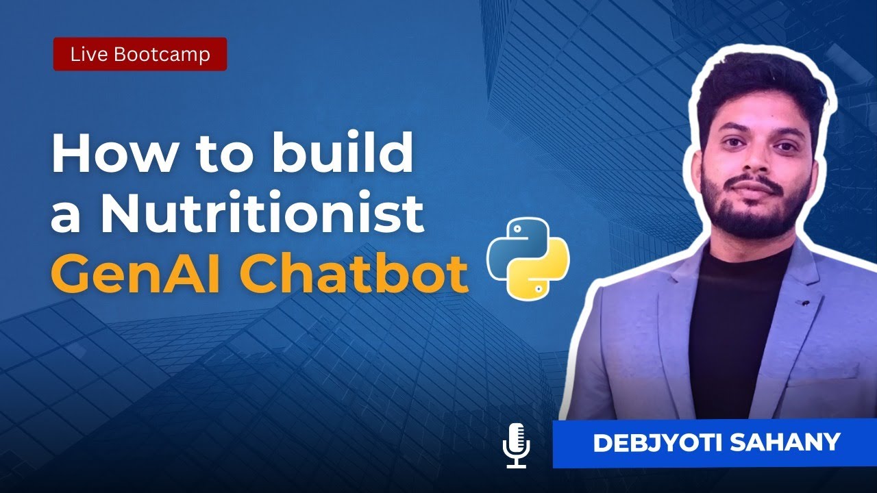 How to Create AI Chatbot | Build a Nutritionist Gen AI Chatbot | AI Chatbot