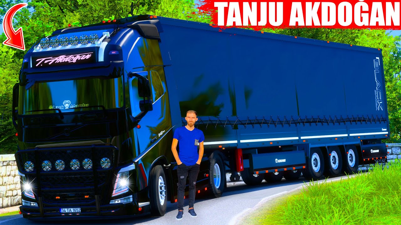TANJU AKDOĞAN'IN TIRINI KULLANDIM !! KAZA YAPTIM