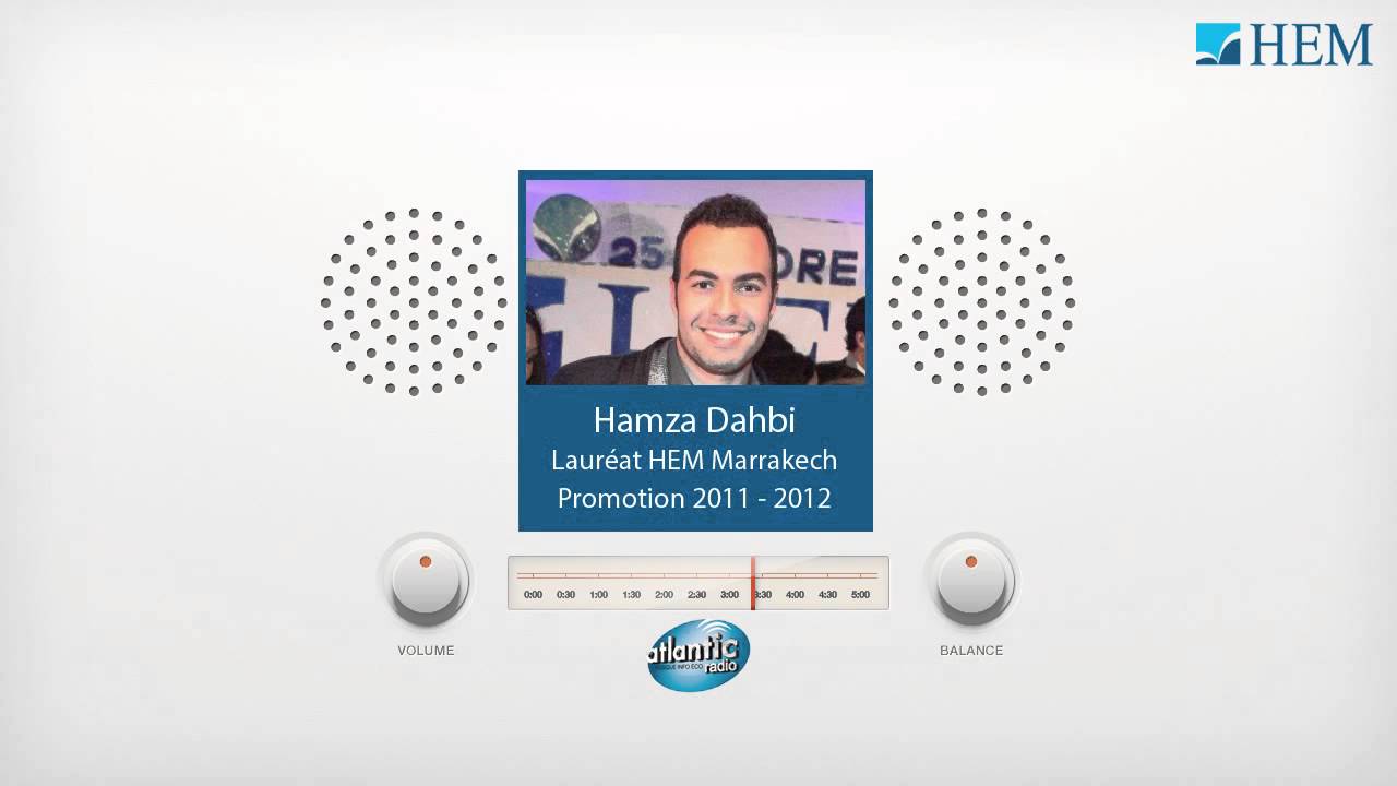 Encore un HEMiste qui se distingue - Radio Atlantic 2014