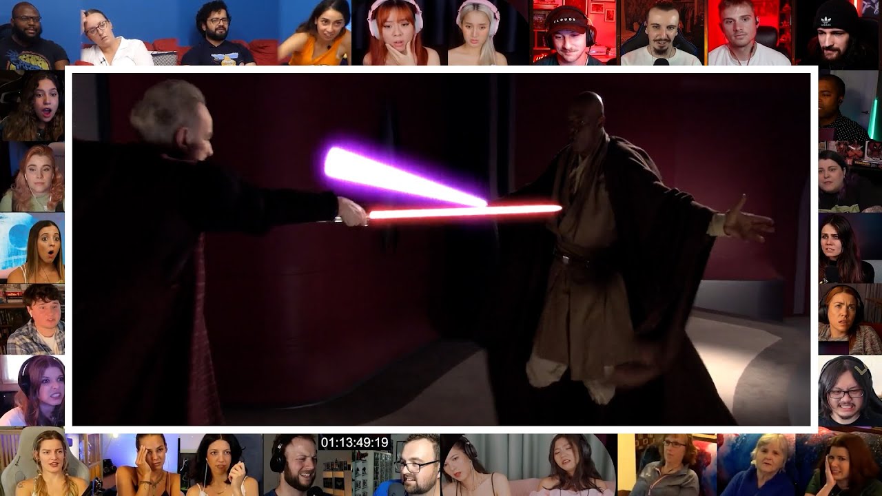 Mace Windu vs Palpatine | Star Wars : Episode 3 - Revenge of the Sith | Reaction Mashup