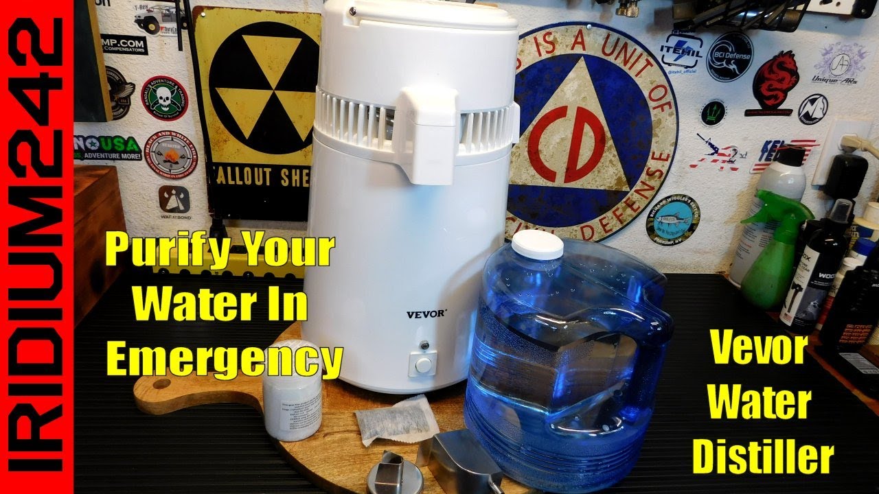 Clean And Purify Your Water In An Emergency!  - Vevor Water Distiller