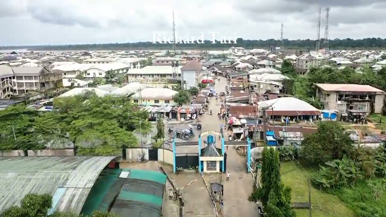 A quick drone flight over Niger Delta University, Wilberforce Island (NDU).