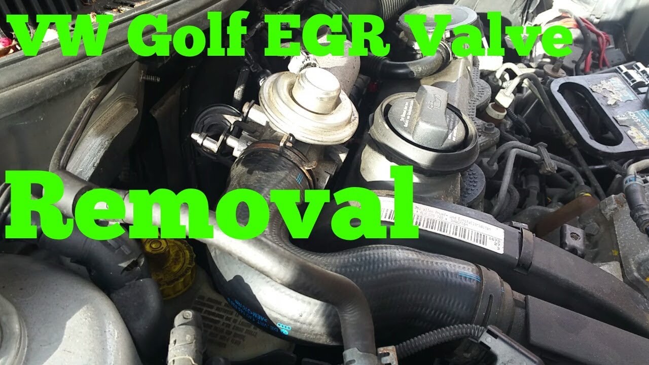 How To Remove VW Golf Mk4 EGR Valve