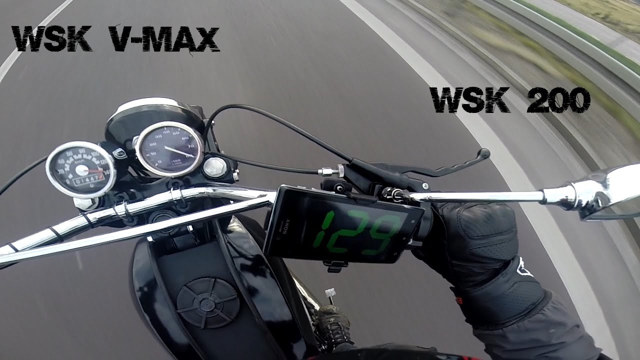 WSK 129km/h GPS Vmax (WSK 175)