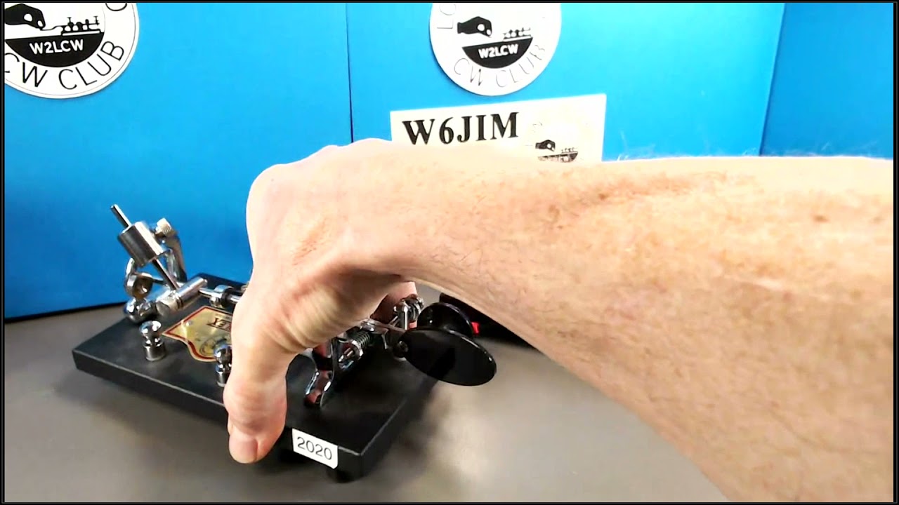 HRU 2022 - Morse Code Key Show and Tell - LICW