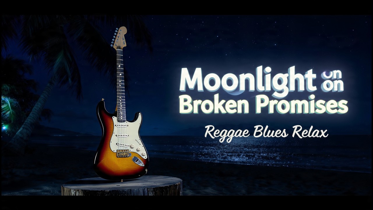 🌴 Moonlight on Broken Promises – Reggae Blues Relax