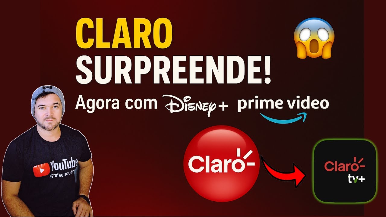 Claro TV+ 6 Streamings em 1 S&oacute; Plano Descubra o Novo Pacote Completo!