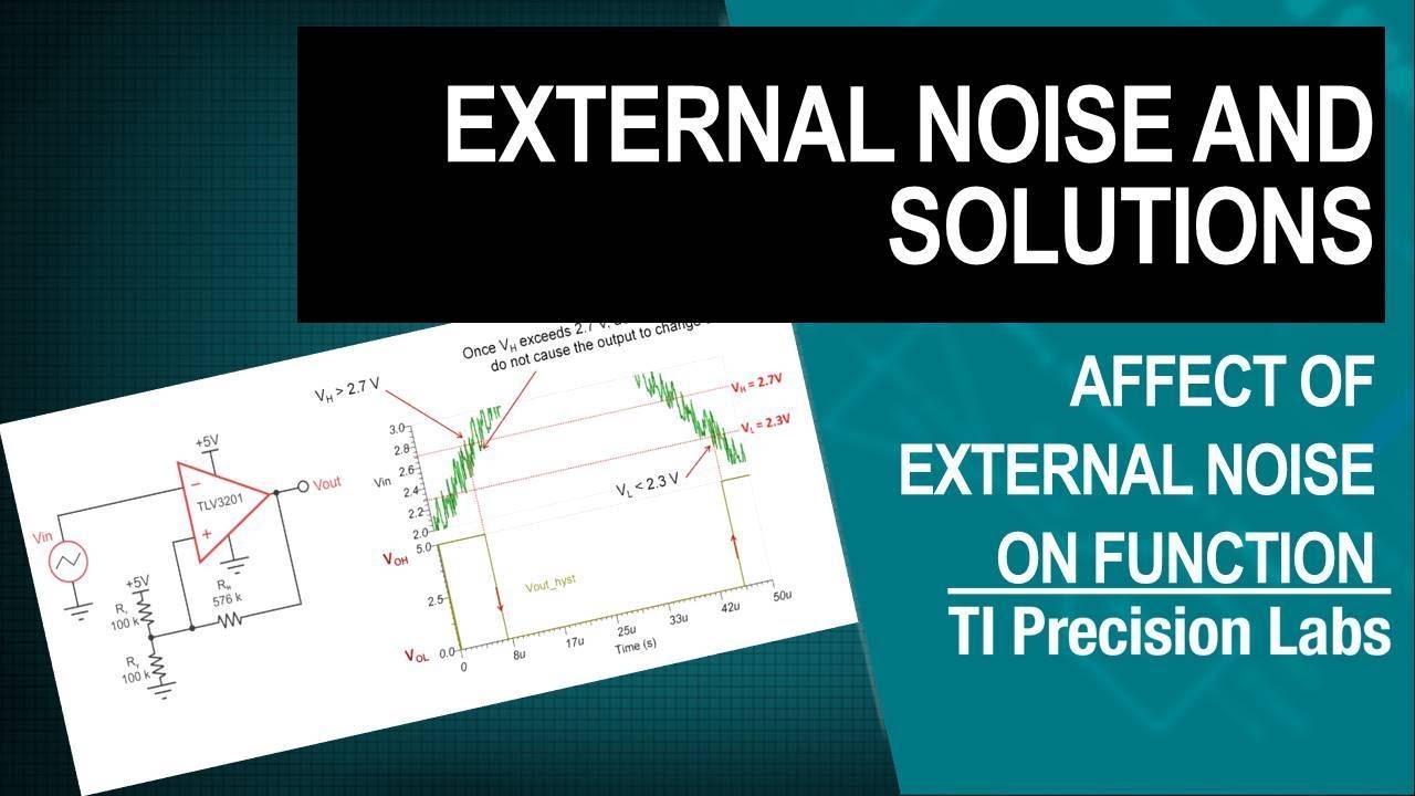 How to solve comparator noise problems with hysteresis