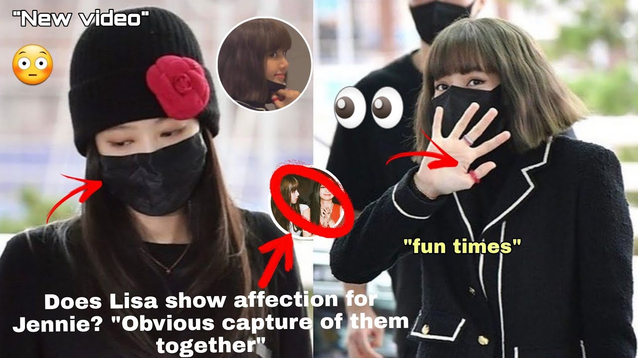 LISA SHOWING AFFECTAION FOR JENNIE? 
