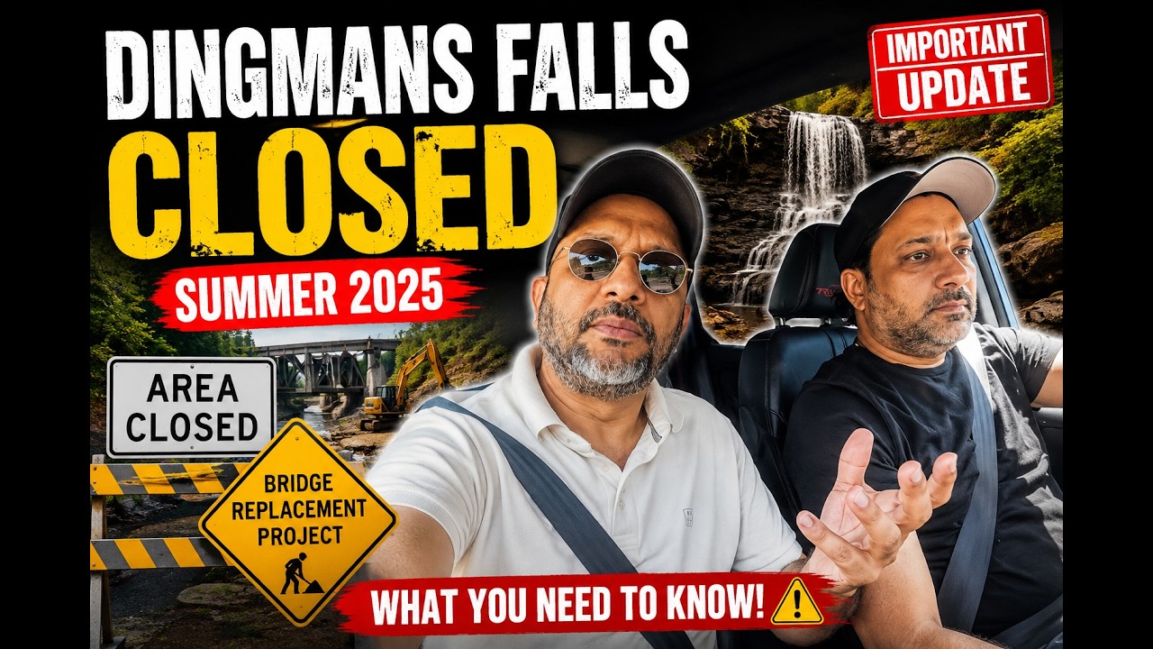 🚧 Dingmans Falls Closed for Summer 2025! 🚧