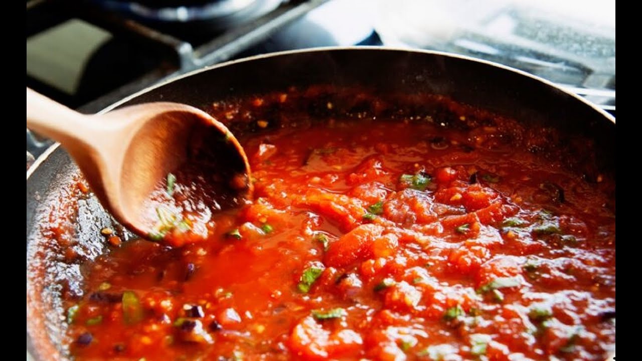Sauce tomate maison rapide et facile,Quick and easy homemade tomato sauce