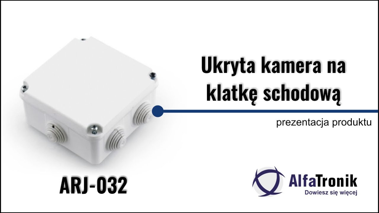 Ukryta Kamera WiFi ARJ32 w Puszce Instalatorskiej | Niezawodny Monitoring 24/7