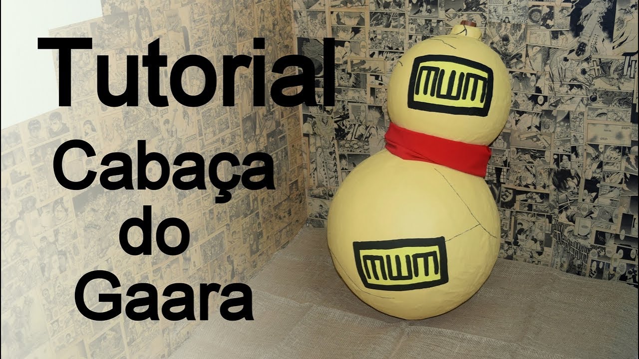 Tutorial Cabaça do Gaara - Dicas de Cosmaker