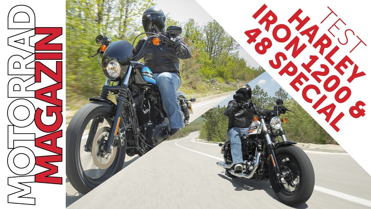 Harley-Davidson Sportster 2018: Iron 1200 & Forty-Eight Special Test - Harleyluja!