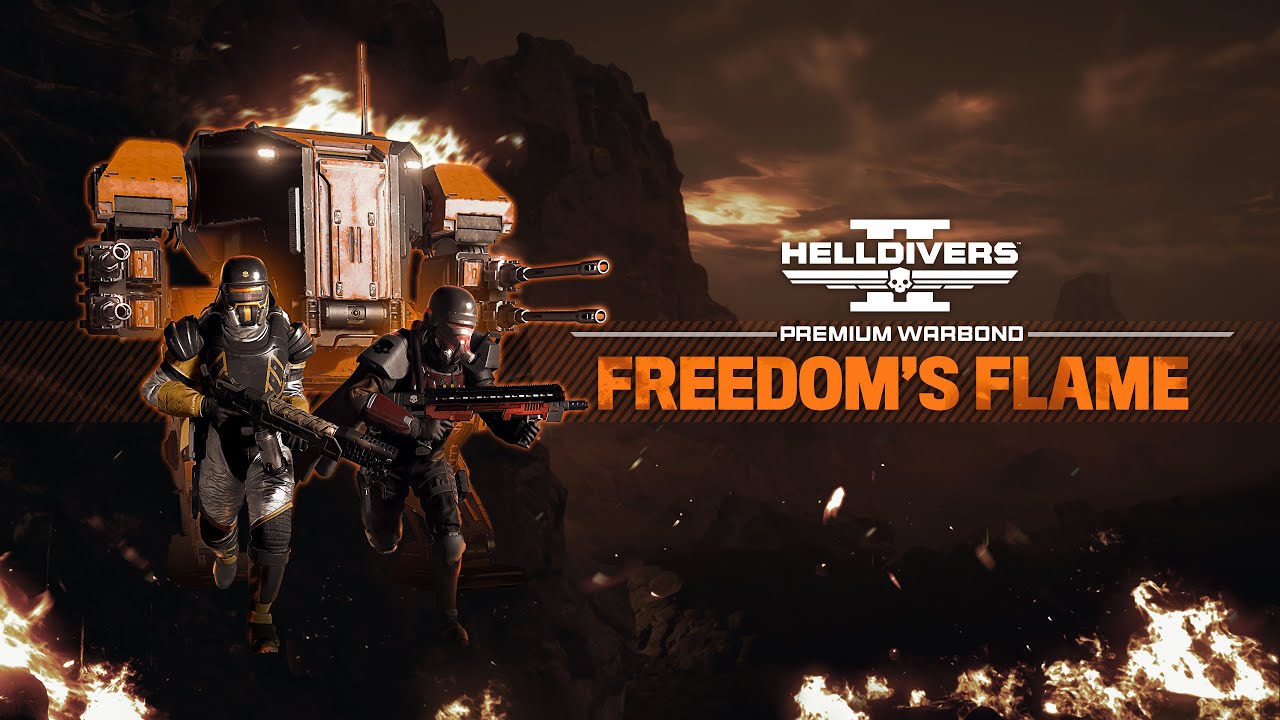 Helldivers 2 - New Freedom&rsquo;s Flame Premium Warbond Deployed | PS5 & PC Games