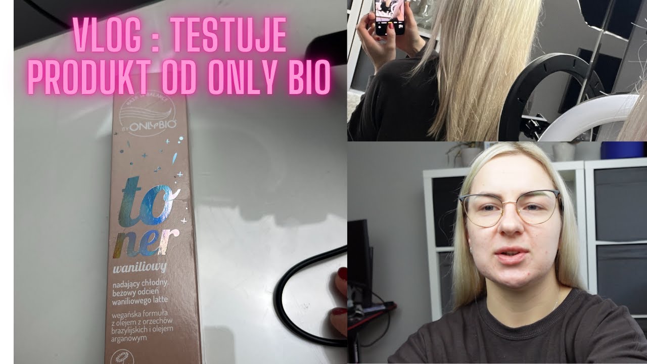 ⭐️VLOG⭐️  : TESTUJE TONER OD ONLY BIO I NOWE PEDZLE #vlog #dailyvlog #vlogging