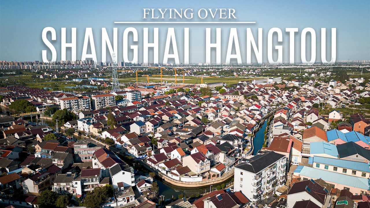 Shanghai, China 2025 | Hangtou Town | The Rural Side of Pudong New Area in 4K