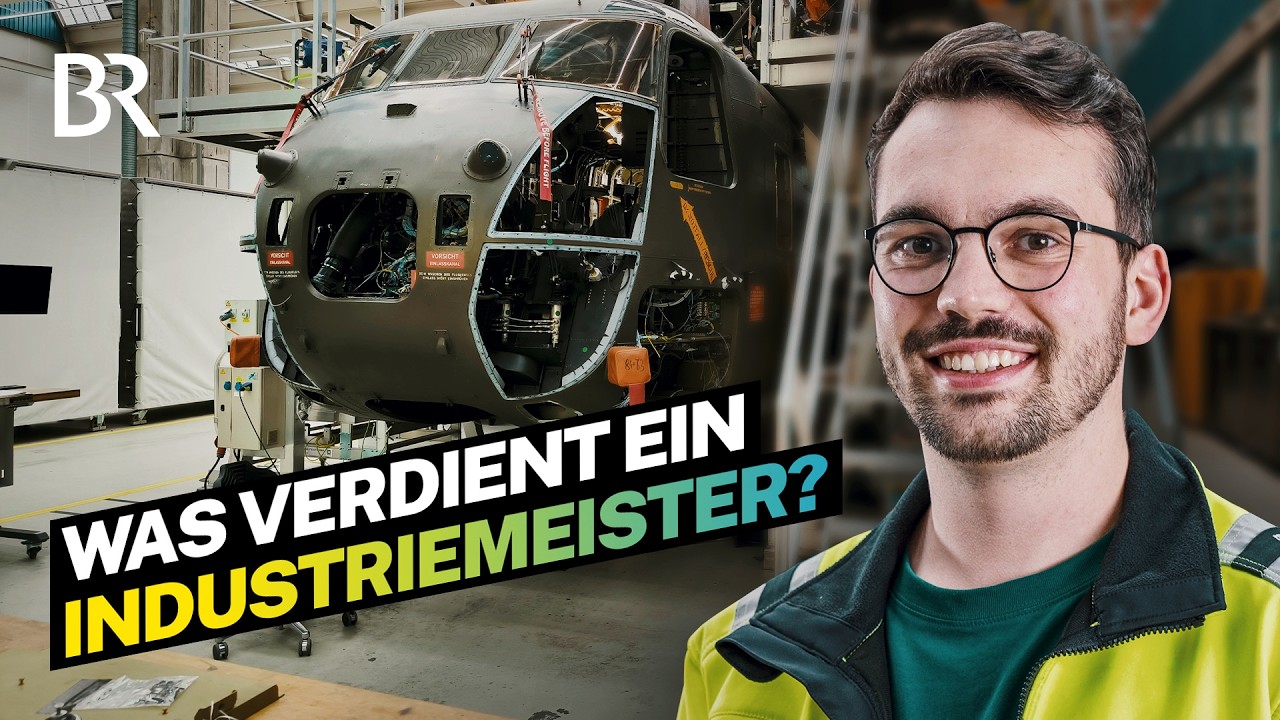 Gehalt bei Airbus im Flugzeugbau! Er leitet eine Hubschrauber-Werkstatt | Lohnt sich das? | BR